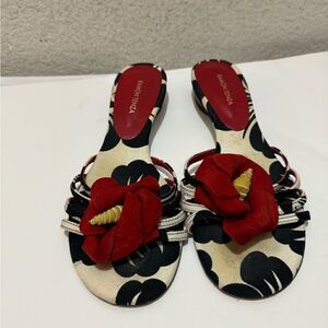 Ramon Tenza Floral flats shoes size 8 B